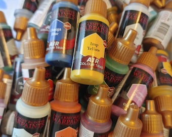 Army painter air paints airbrush paints hobby green blue purple pink white black yellow new paint airbrush paint
