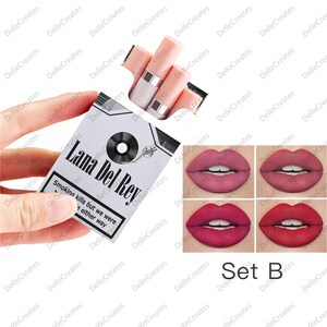 Lana Del Rey Lipsticks Set,Christmas Gift For Her,Designed Box With Your Photo,Lana Del Rey Merch image 2