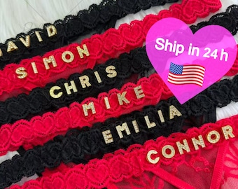 Custom Name G-Strings: Personalised Thong,High-stretch Lace Thong