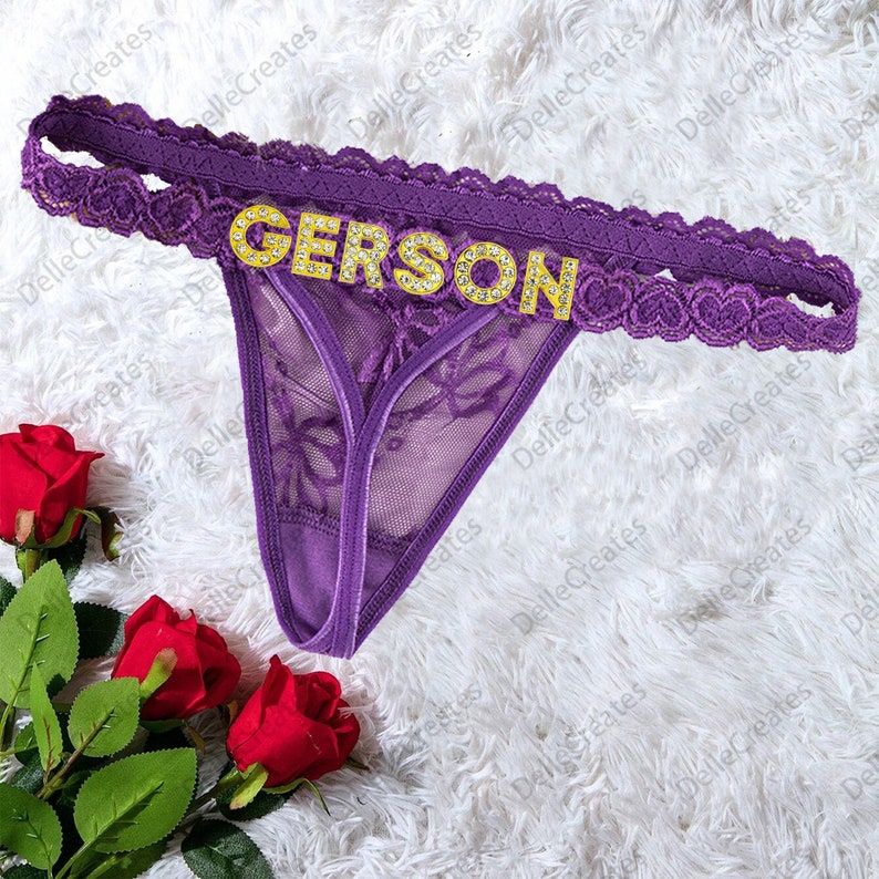 Benutzerdefinierter Name G-Strings, personalisierter Name Zapfen, benutzerdefinierter Name Zapfen Bild 7