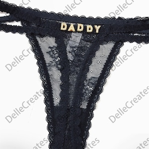 Benutzerdefinierter Name G-Strings, personalisierter Name Zapfen, benutzerdefinierter Name Zapfen Bild 5