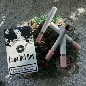 Lana Del Rey Lipsticks Set,Christmas Gift For Her,Designed Box With Your Photo,Lana Del Rey Merch image 5