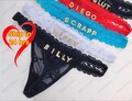 Custom Name G-Strings, Personalised Name Thong, Custom Name Thong