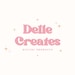 DelleCreates store logo