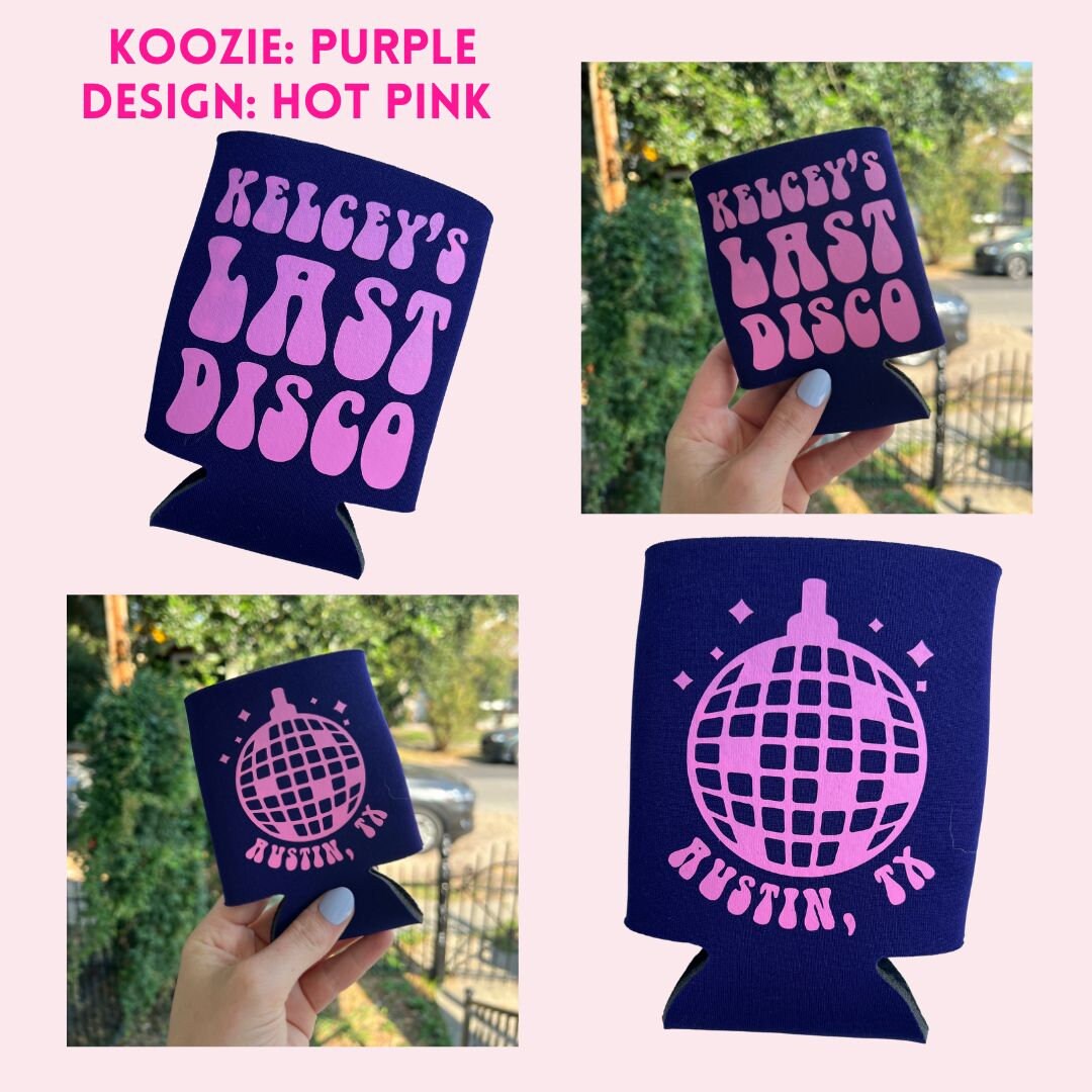Custom Event Koozies small Quantity 1 25 Etsy