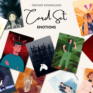 Carte delle emozioni / Inglese + Olandese / Terapia / Download digitale