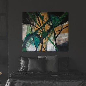 Abstract acrylic painting hand painted, abstract art, abstract painting, unique, handemade art, modern art, modern art, home decoration, gift,