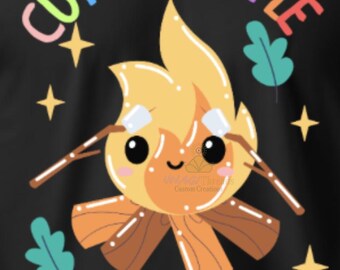 Cutest Little Camper PNG: Baby Camping Sublimation Design