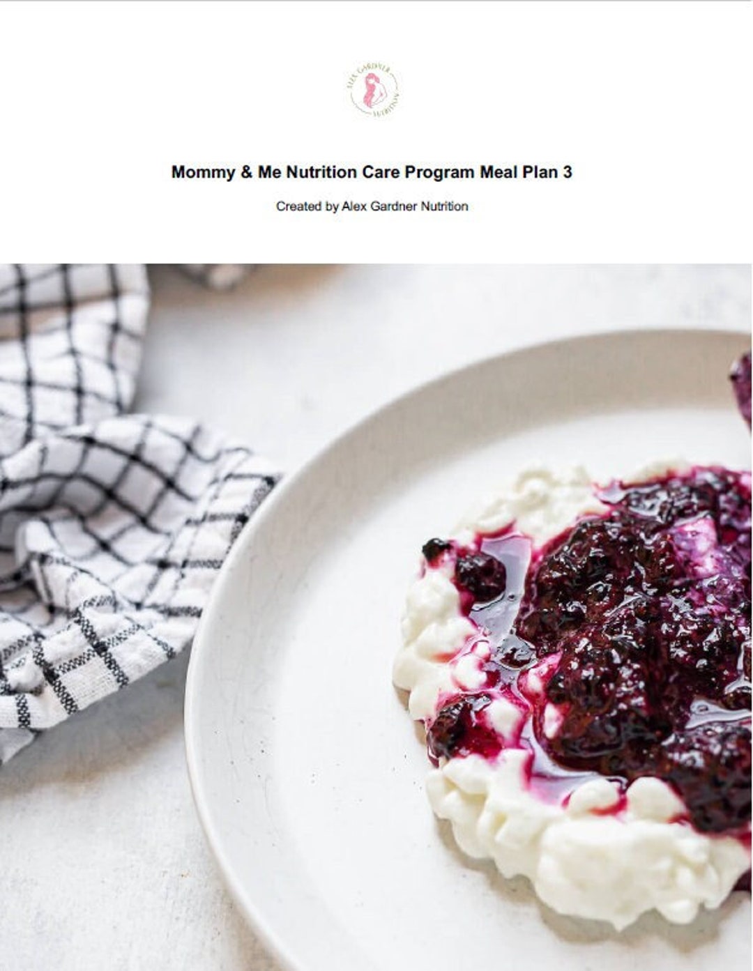 Curated visual reference: Gallery Detail: Prenatal Postpartum Nutrition Meal Plan 3 Weekly Meal Plan By