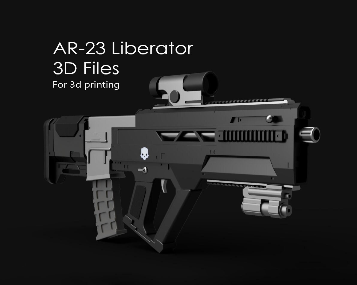 AR-23 Liberator Rifle 3D Files / STL Helldivers 2 - Etsy Australia