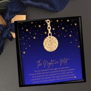 Cadeau d'anniversaire pour lui, porte-clé carte des étoiles, porte-clé carte des étoiles personnalisé, cadeaux pour petit ami, cadeaux pour mari, cadeaux personnalisés pour lui
