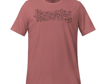 Old News Bl T-Shirt - Minimalistisches Grafikdesign, perfektes Geschenk für den Liebhaber moderner Kunst