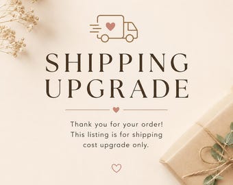 Shipping Upgrade Link | Extra Shipping Fee | Custom Arrangement
