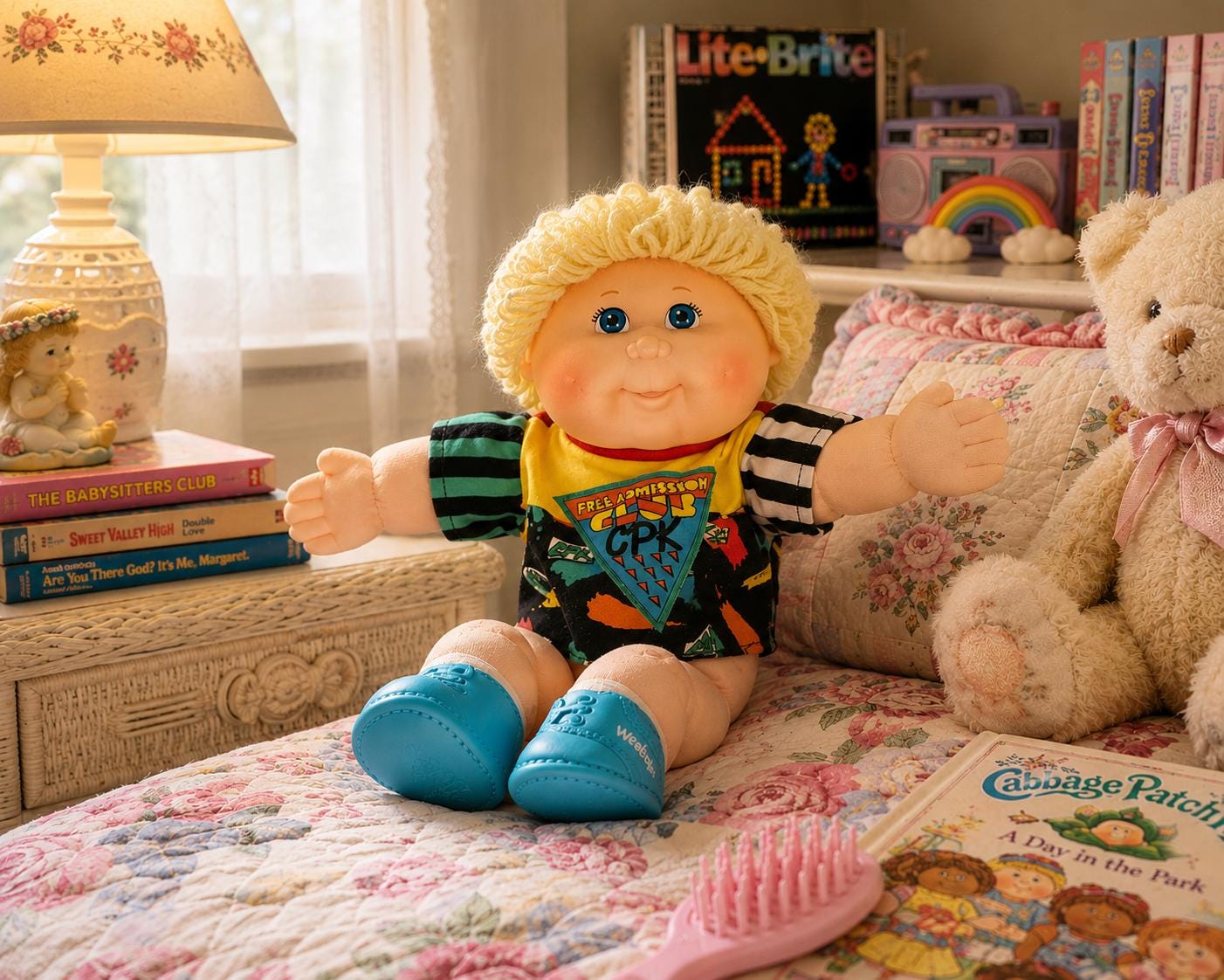 Vintage 1990 Hasbro Cabbage Patch Kids Doll | Original Free