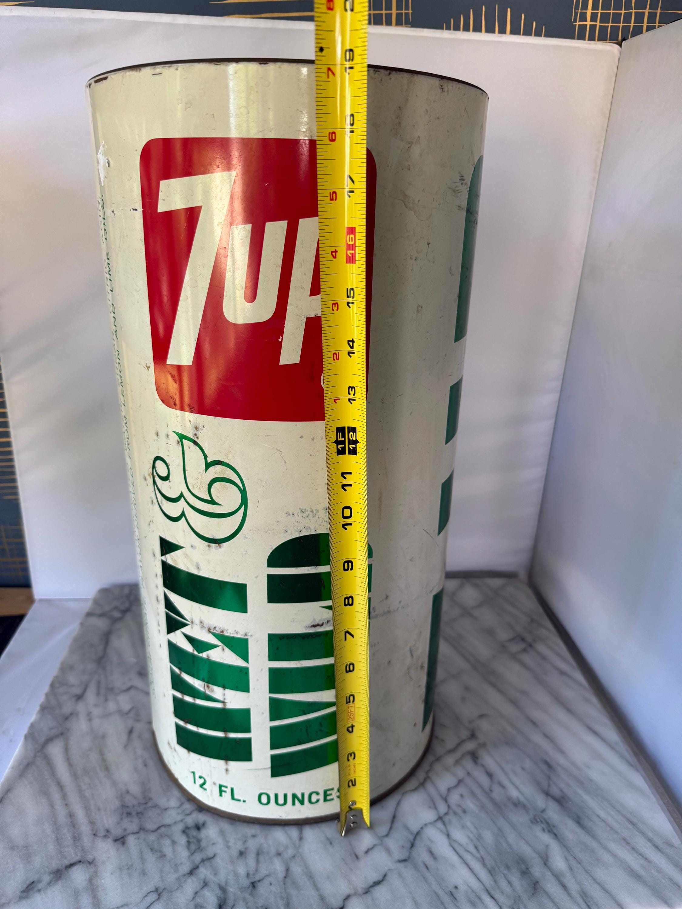 7up Trash Can Wet N Wild Uncola Campaign 70s Vintage Pop Culture