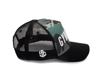 Gymtwin Trucker Baseball Cap - CAMO