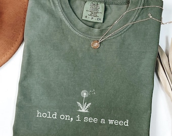 Funny Gardening Shirt, Garden Lover Gift, Sarcastic Farmer Tshirt, Minimalist Gardening Shirt, Plant Lover Gift, Comfort Colors Gardener Tee