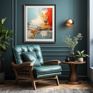 Abstract Symphony Series: Faded Glory | PRINTABLE modern abstract wall art, wall art print, abstract painting digital download