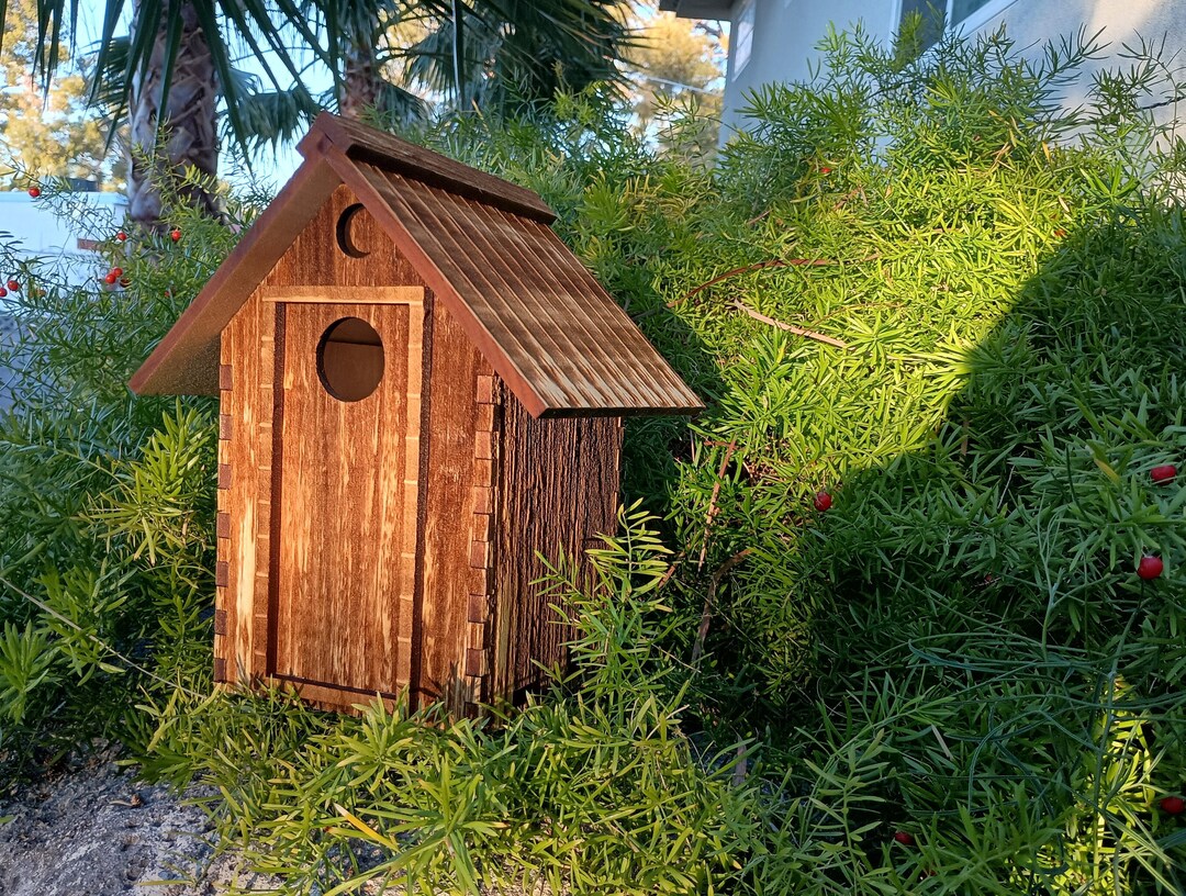 Rustic Wooden Birdhouse Kits - Etsy