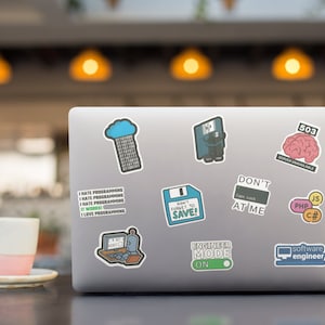 Programming 45 Pc Stickers Pack, Tech Nerd Geek Gift, Coding Developer ...