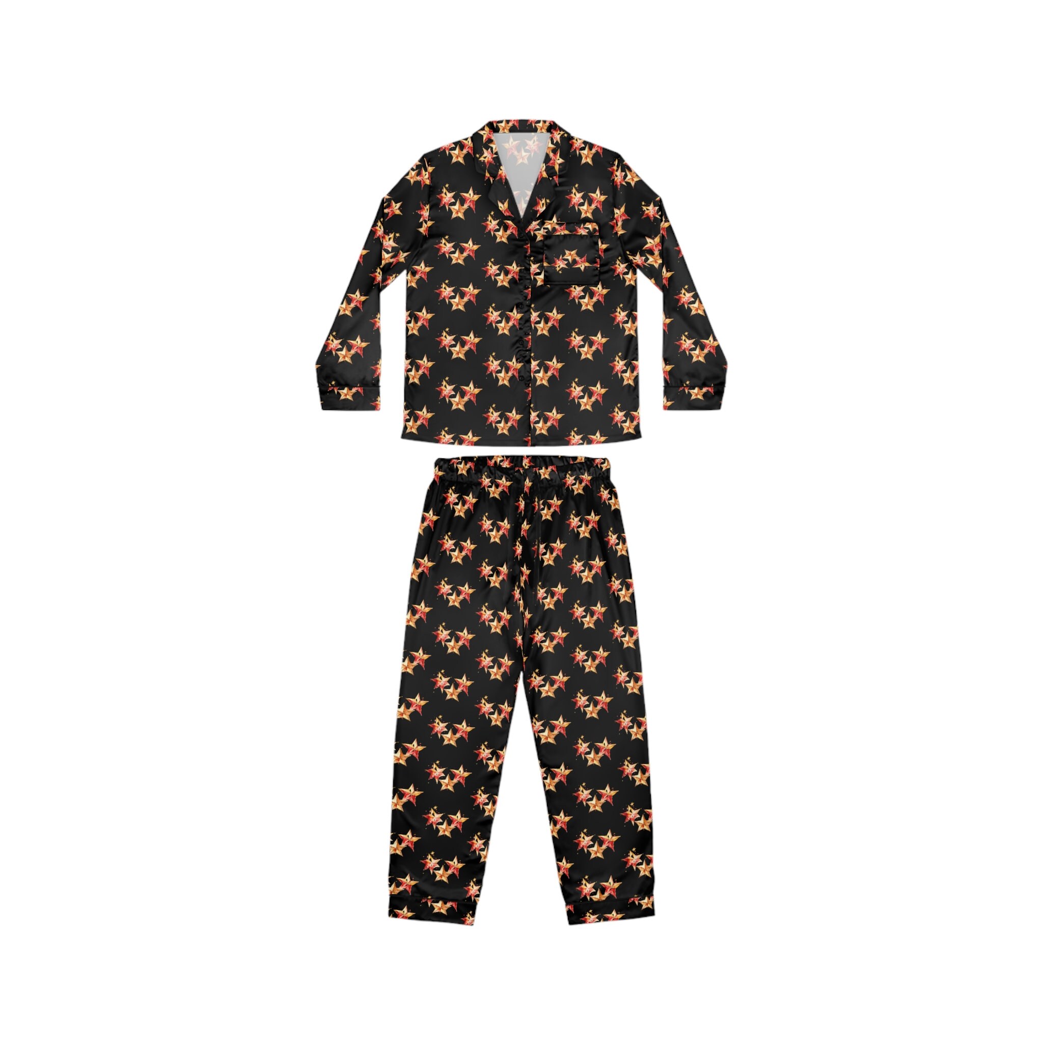 Black and gold pajama set new arrivals