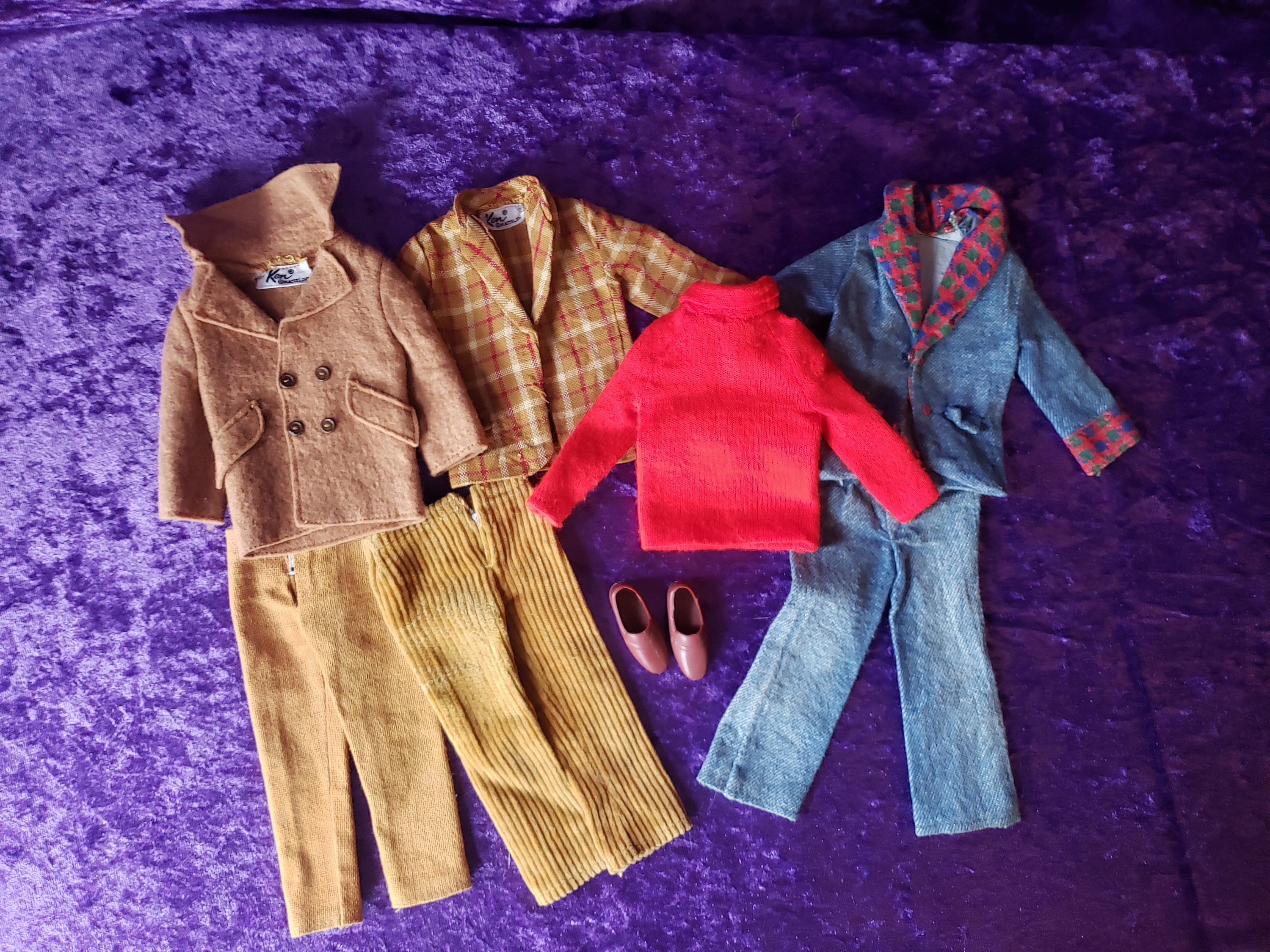 Vintage 1970s Ken Doll Outfits Pieces of #1433, #8618, #1436 - Etsy