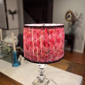 Rose lamp shade