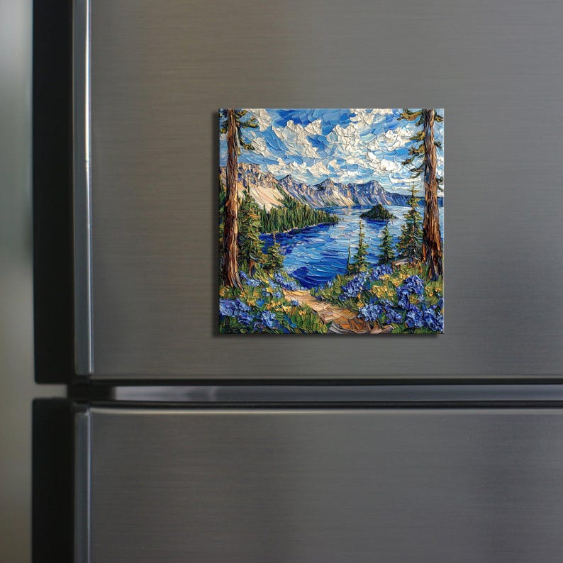 Crater Lake National Park Refrigerator Magnet Dishwasher Fridge Gift ...