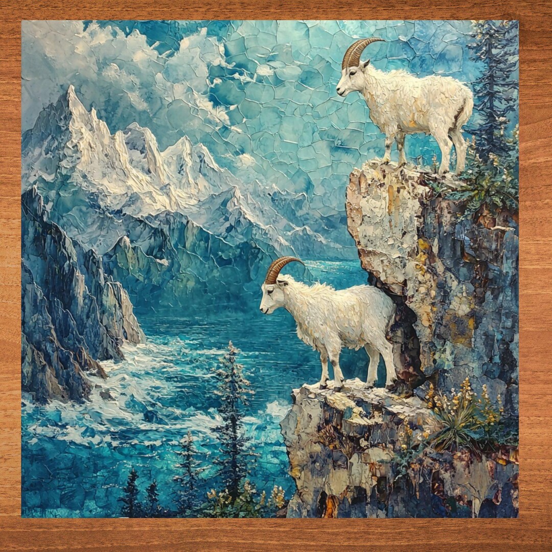 3D Prairie Goat 1502 Wall Murals main image 1
