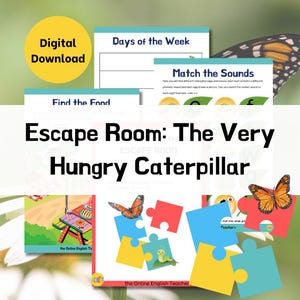 Escape Room for Preschoolers | Escape Room Game | Escape Room for Kids | Printable Escape Room | Escape room game | Indoor activities