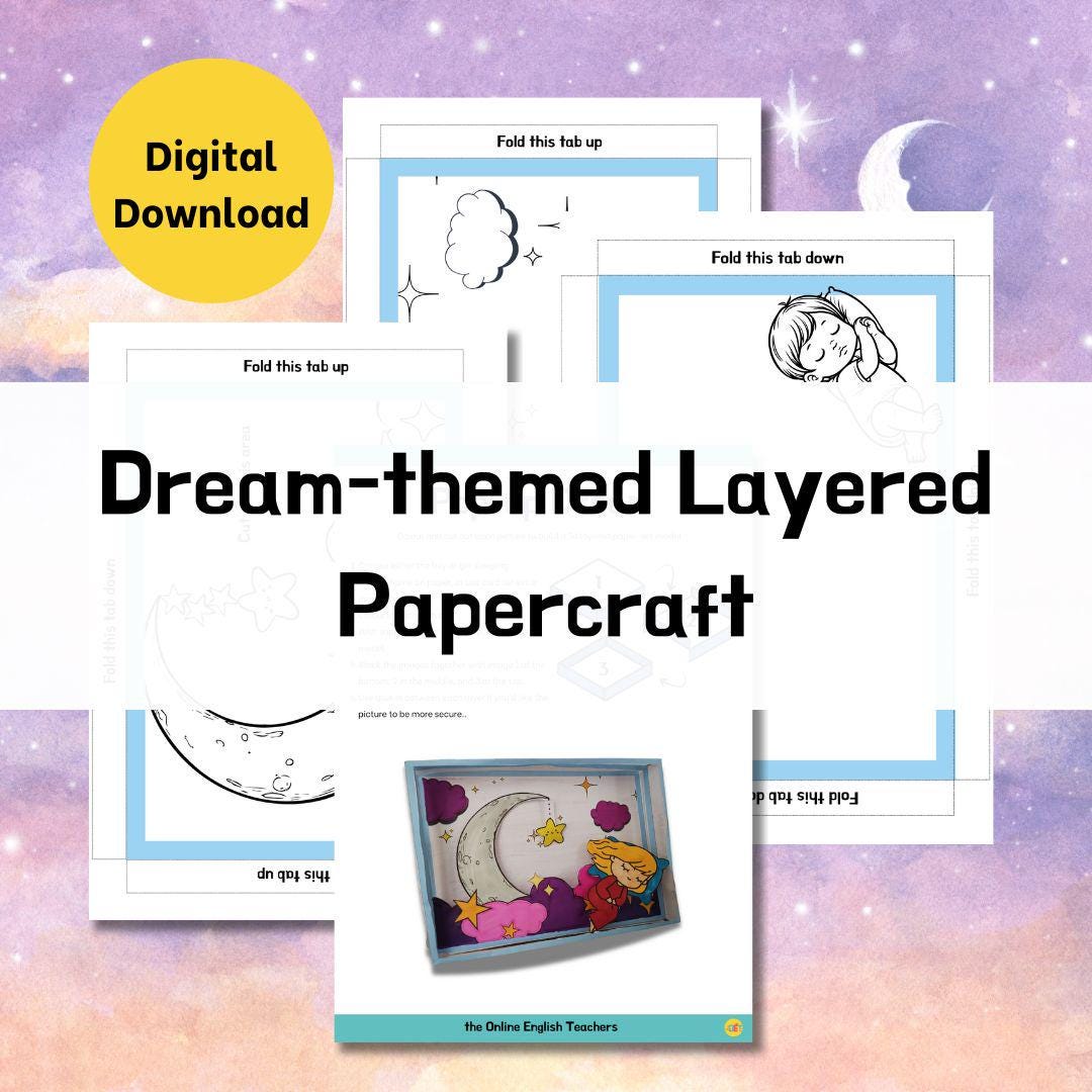 Dream Papercraft | Layered Papercraft | 3d Papercraft | Story ...