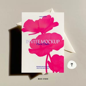 Einladung Mockup: PSD Smart Frame (Digitaler Download)