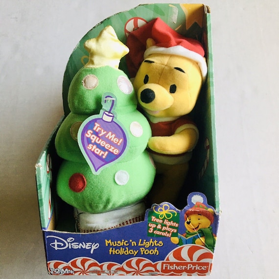 2004 Fisher Price Disney Music'n Lights Holiday Pooh - Etsy