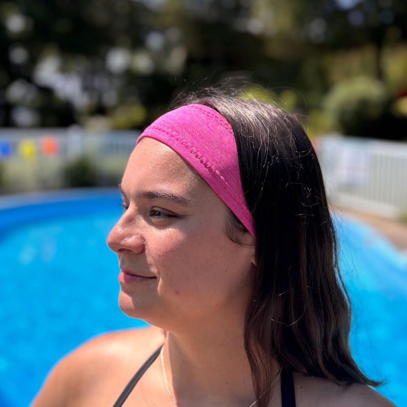 SCUBA accessories Headband Non slip Neoprene Stretchy Headband Gift for SCUBA Diver. Protects from the sun and keeps your hair in check! image 8