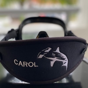 Personalizado e personalizável - Presente para mergulhador - Capa para máscara de mergulho Hammerhead - Tubarão-martelo