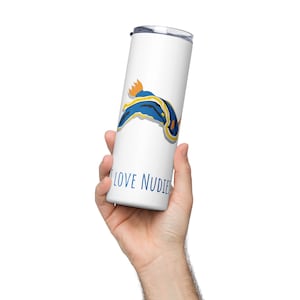 Nudibranch Stainless steel tumbler
