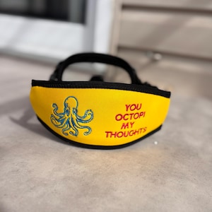 Personalized & Customizable - Scuba Diver Gift Octopus SCUBA mask strap cover