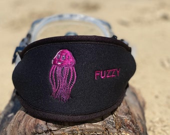 Gepersonaliseerd en aanpasbaar - cadeau scubaduiker - kwallen - hoes scuba-maskerriem