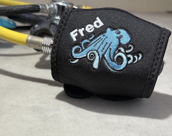 Octopus Regulator Cover for Scuba Diving | Cute Dive Gear Accessory | Scuba Regulator Protector | Gift for Divers | Ocean Inspired Gear