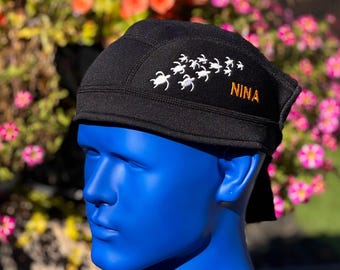SCUBA Beanie: Turtle Print Neoprene Headcover - Scuba Diver Gift