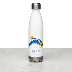Garrafa de água de aço inoxidável Nudibranch