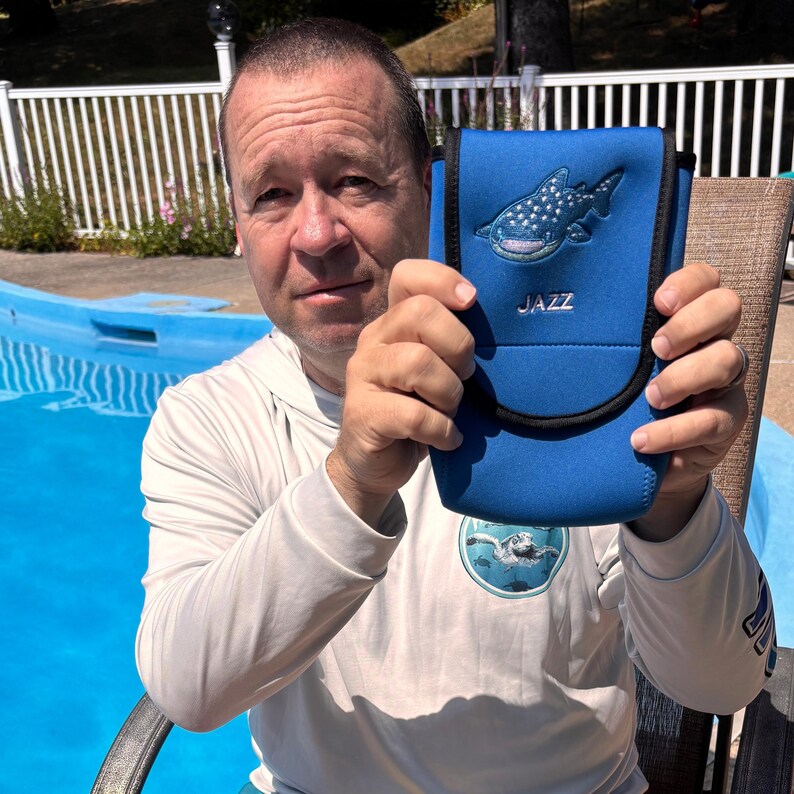 Personalized Neoprene Scuba Dive Mask Bag – Custom Whale Shark ...