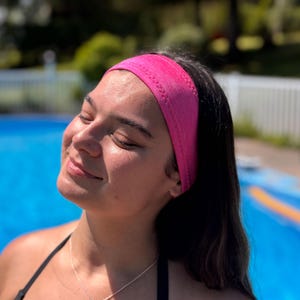 SCUBA accessories Headband Non slip Neoprene Stretchy Headband Gift for SCUBA Diver. Protects from the sun and keeps your hair in check! image 6