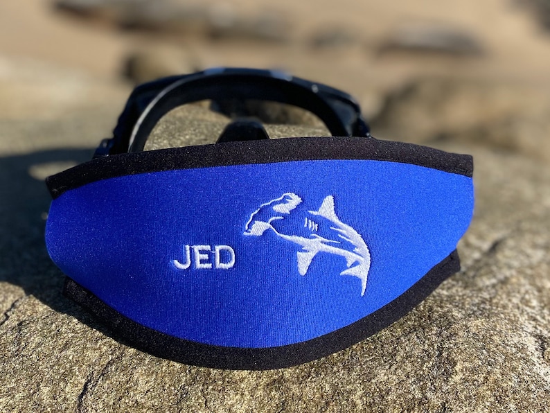 Personalized & Customizable Scuba Diver Gift Hammerhead SCUBA Mask