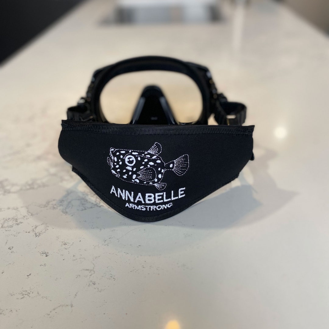 Personalised & Customisable Scuba Diver Gift Box Fish SCUBA Mask Strap