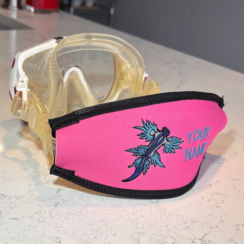 Personalized & Customisable Nudibranch Glaucus Atlanticus SCUBA Mask