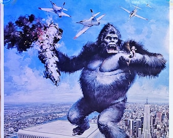 King Kong, Original Vintage 1976 Movie Poster - Etsy