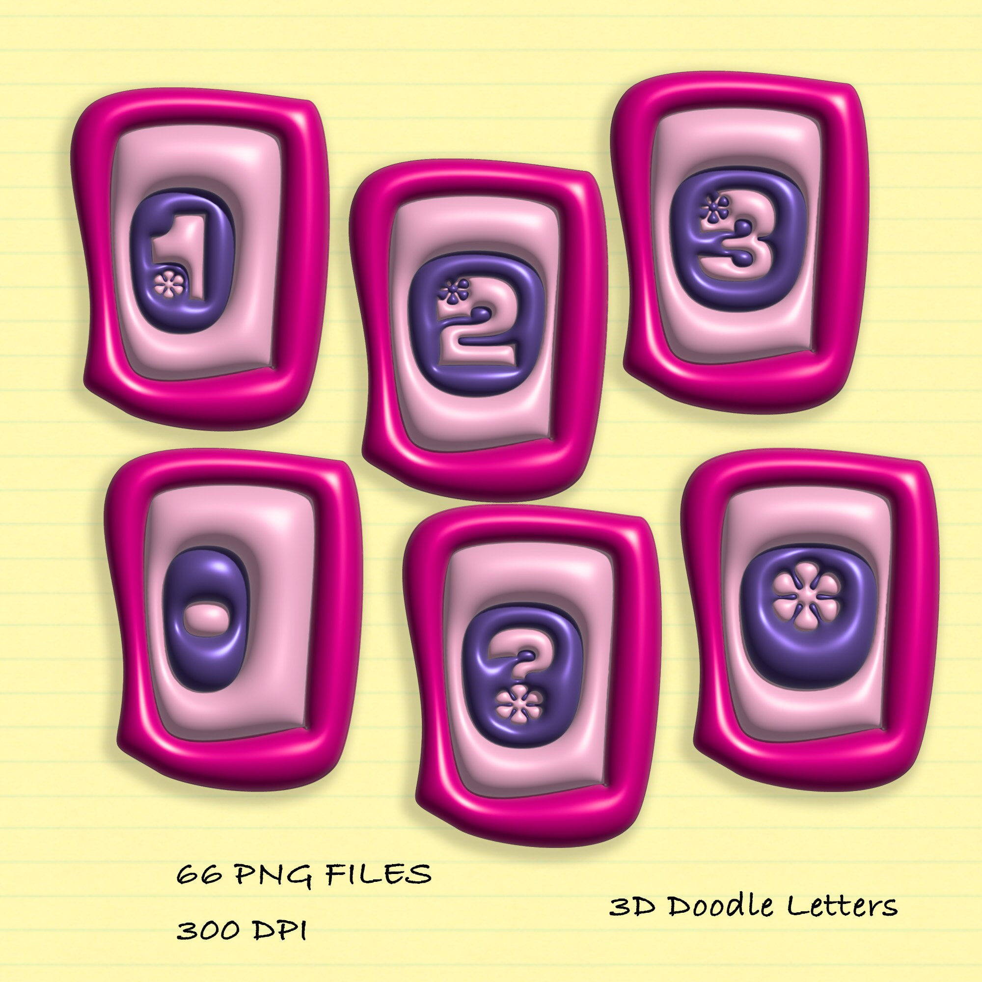 3D Inflated PNG Alphabet Set,puffy Alphabet Png,bubble Alfa PNG,3D ...