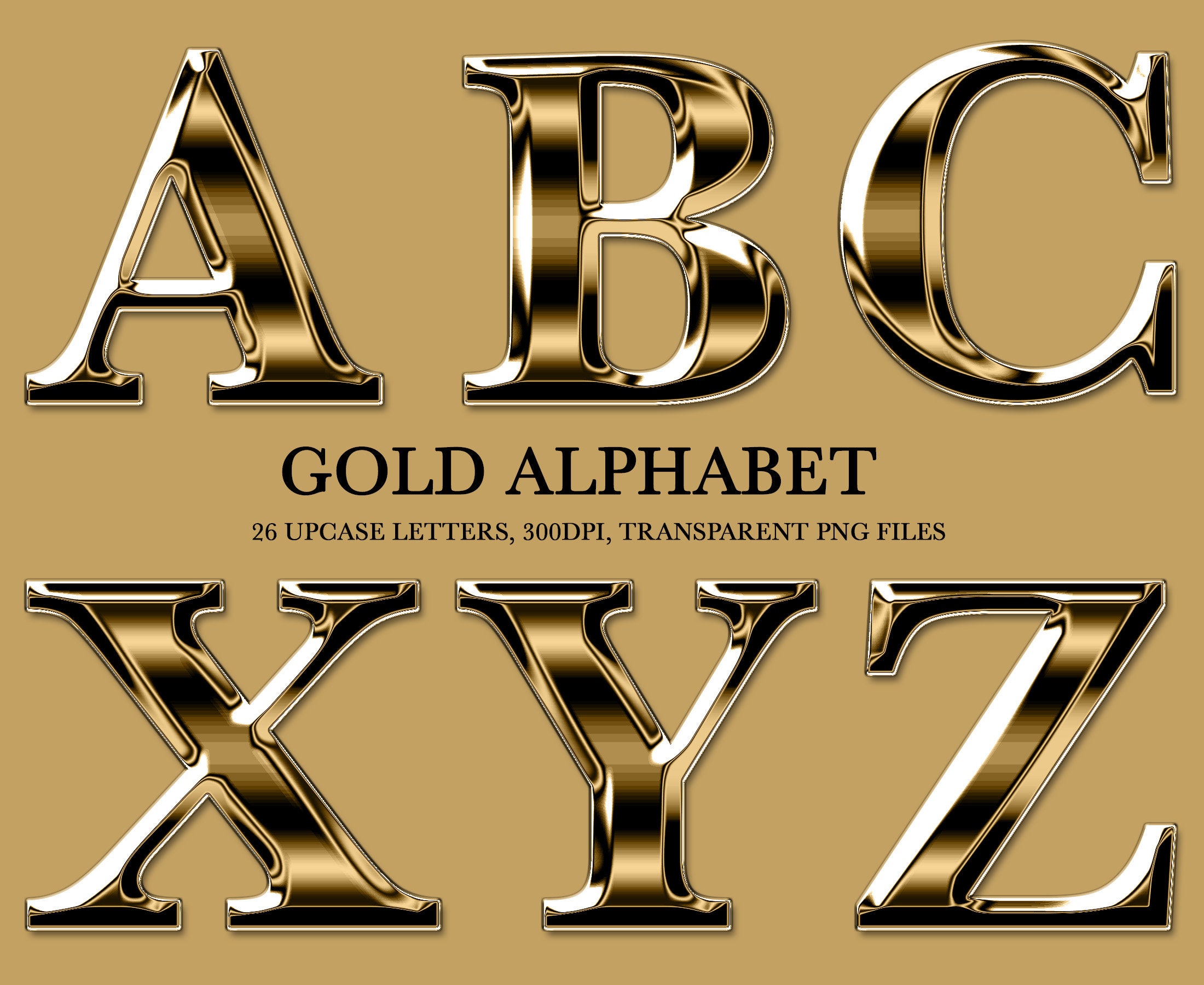 Gold Chrome Letters, A-Z Gold Chrome Alphabet, PNG, Clipart, Gold Letters, Instant Download, Metallic Gold Letters, Gold Gold Chrome Letters, A-Z Gold Chrome Alphabet, PNG, Clipart, Gold Letters, Instant Download, Metallic Gold Letters, Gold