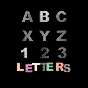 7 conjuntos de letras a cuadros, imágenes prediseñadas de letras deportivas, fuentes a cuadros, letras de garabatos, alfabeto de carreras imprimible, alfabeto a cuadros, monograma